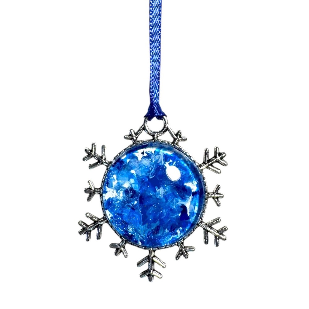 Original Artwork Snowflake Ornament